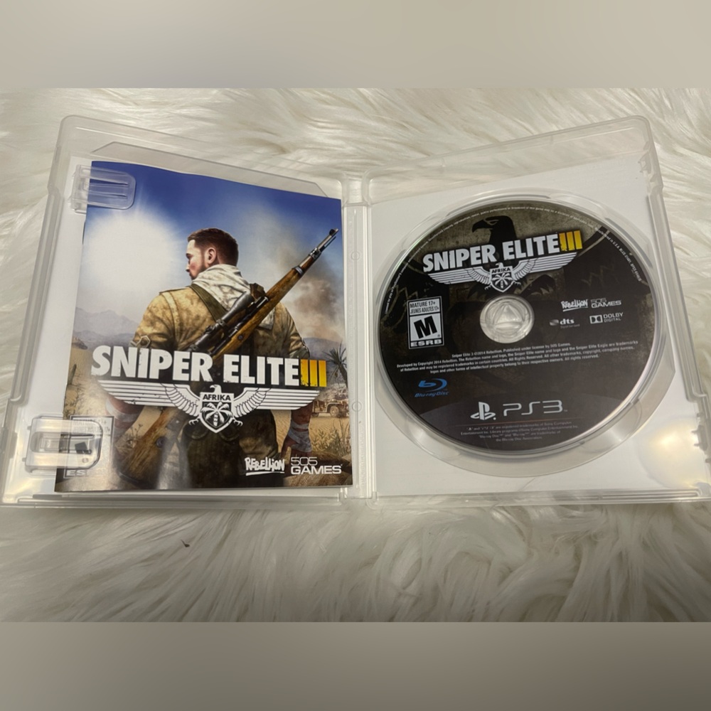 👻🎃CLEARANCE🎃👻 PS3 Sniper Elite III game